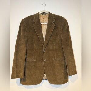 Lauren Ralph Lauren Tan Corduroy Blazer
